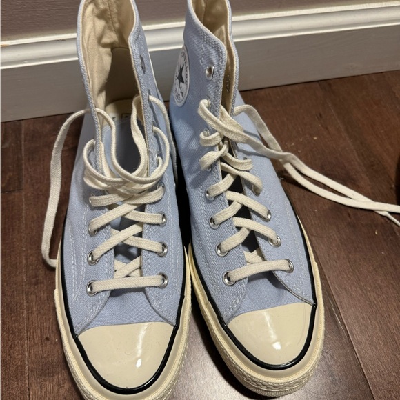 Baby Blue Chuck 70s Vintage Canvas Sneakers - Picture 4 of 8